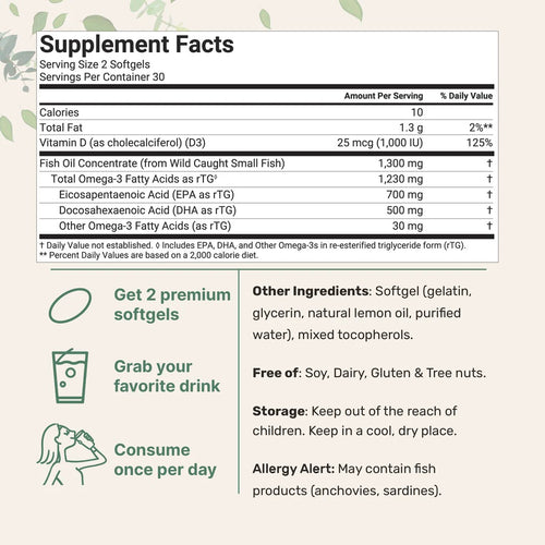 Supreme Omega-3 Softgels