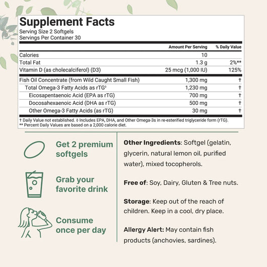 Supreme Omega-3 Softgels